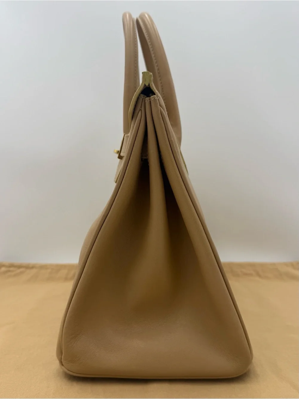 🇮🇹HIGH-CLASS by Claudio Budel 1971 MILANO 35 Bag in Beige • Made in ITALY - Picture 4 of 16